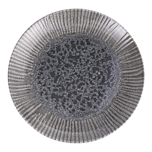 187621 Iris Grey Flat Plate 21cm