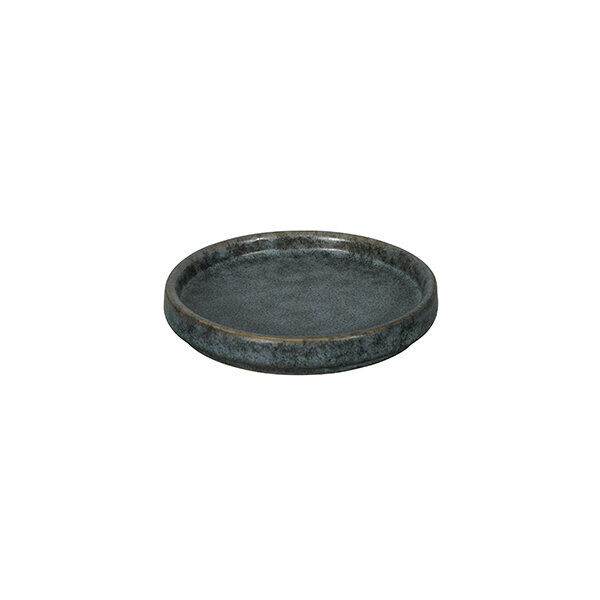 Nezumi Grey Plate 8x1.3cm E608-0-04163 6/144