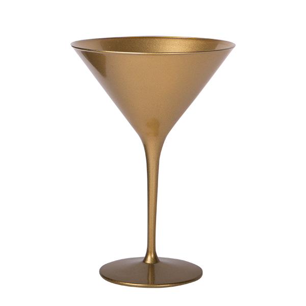 Cocktailschale Glas Gold 240ml