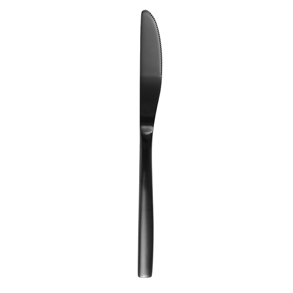 Bcn Satin Black Table Knife