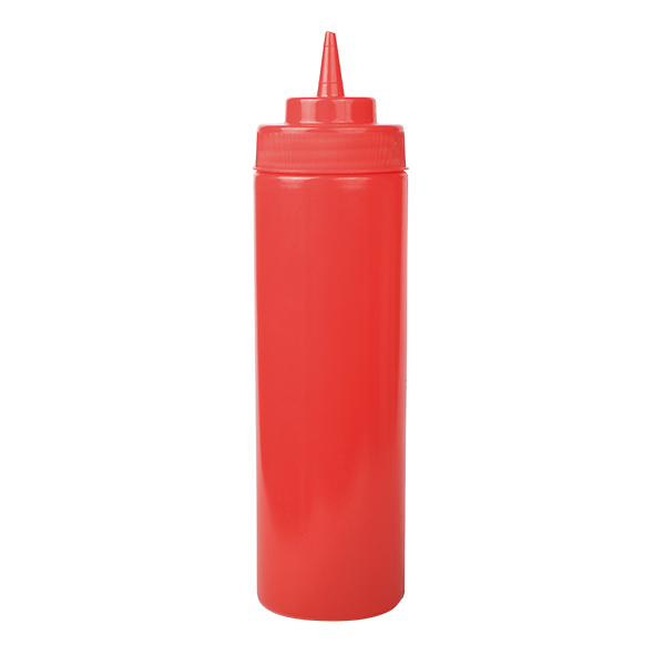 Ketchup Squeeze Bottle, 24 oz,708 ml, Wide Mouth