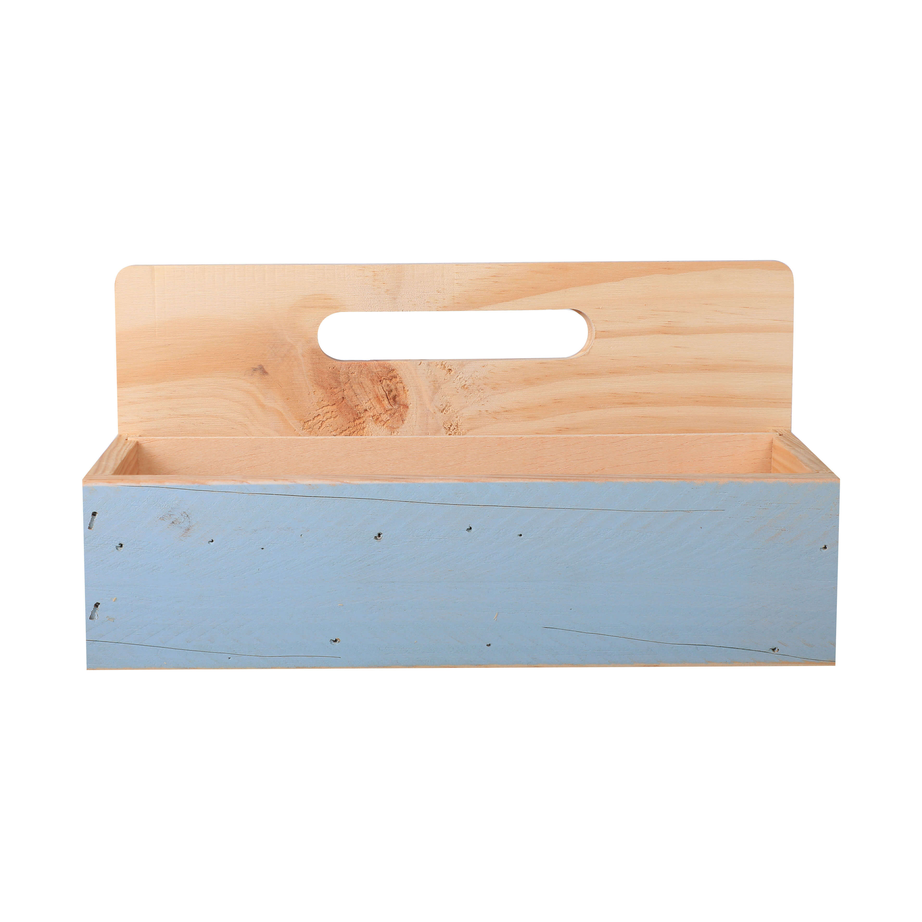 Multibox Holz Blau