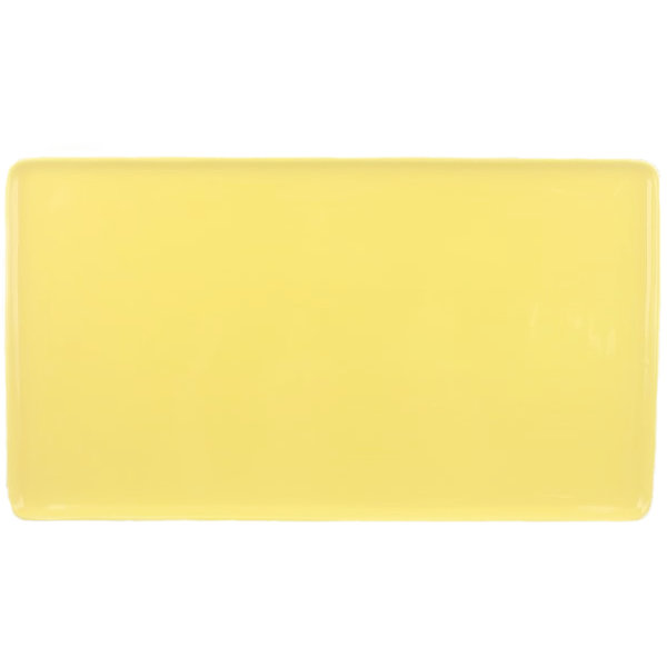 Rectangular Plate, yellow 34cm