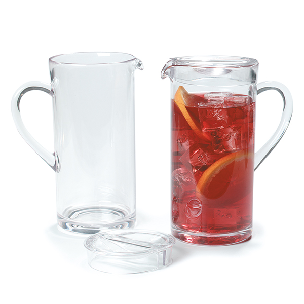 Vented Lid Elan Pitcher Pc Clear