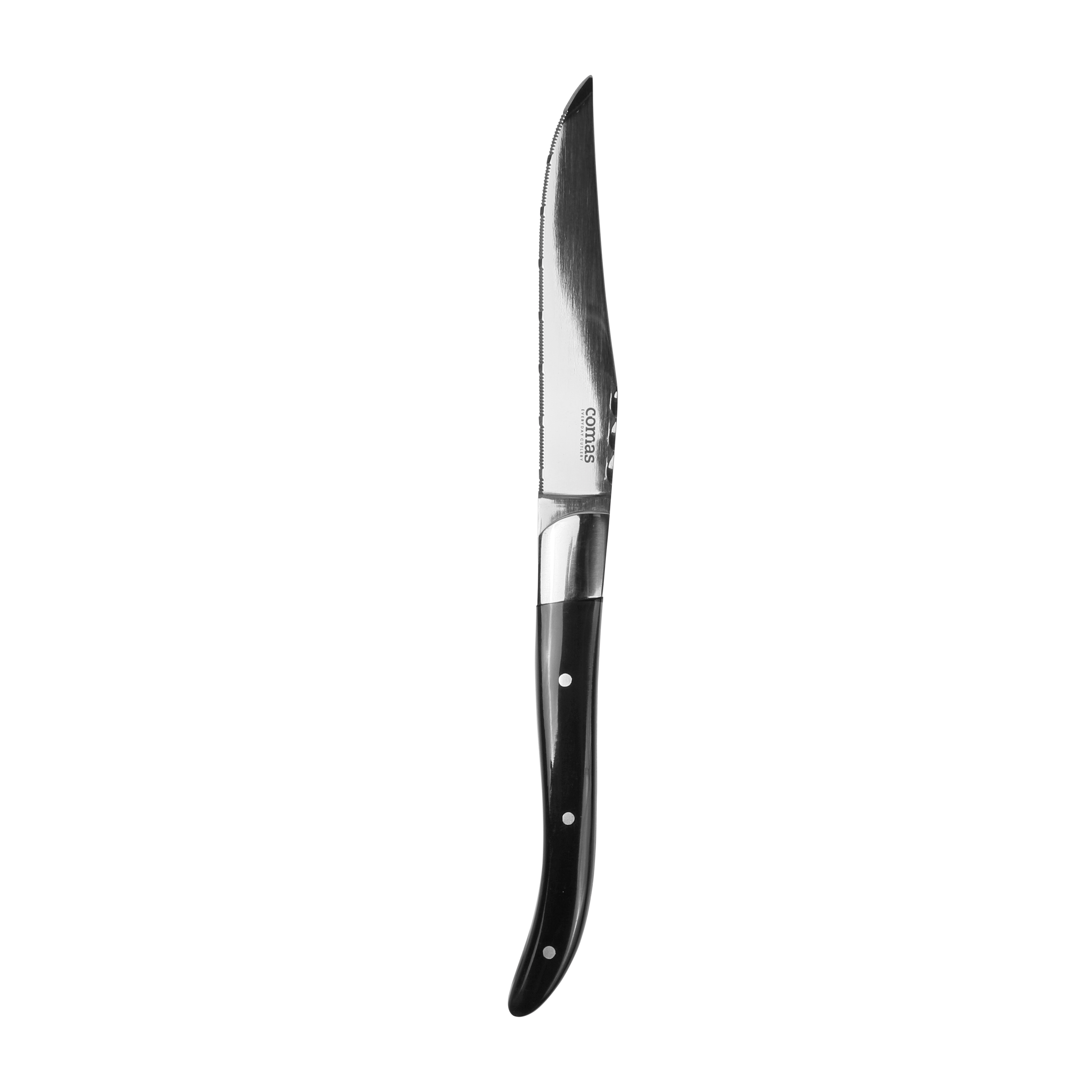 Steakmesser acryl schwarz, 22,9cm