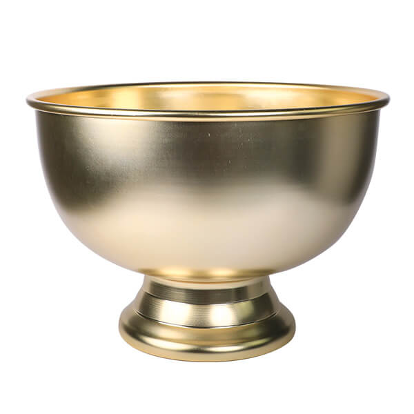 Champagne Bowl, Aluminum/Gold 8L
