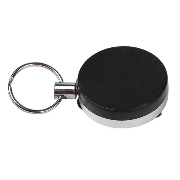 Schlüssel Schnurspule - klein 4cm black