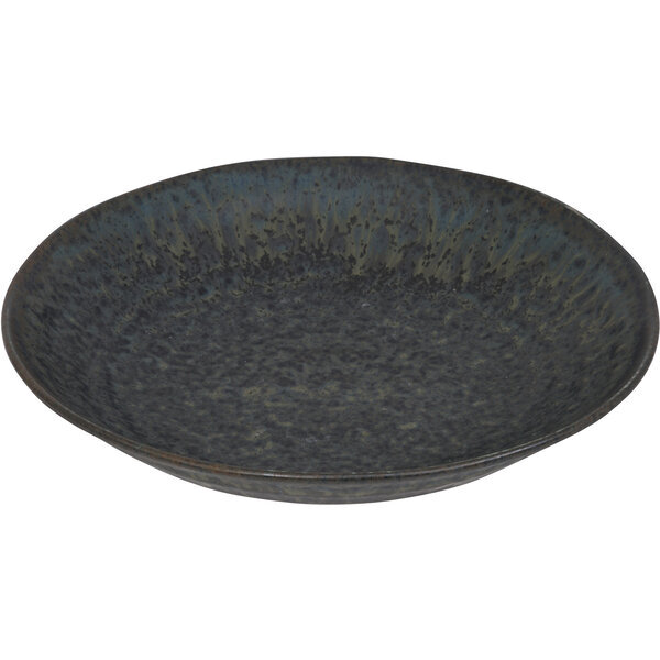 Onyx Noir Shallow Bowl 20.5x4.5cm