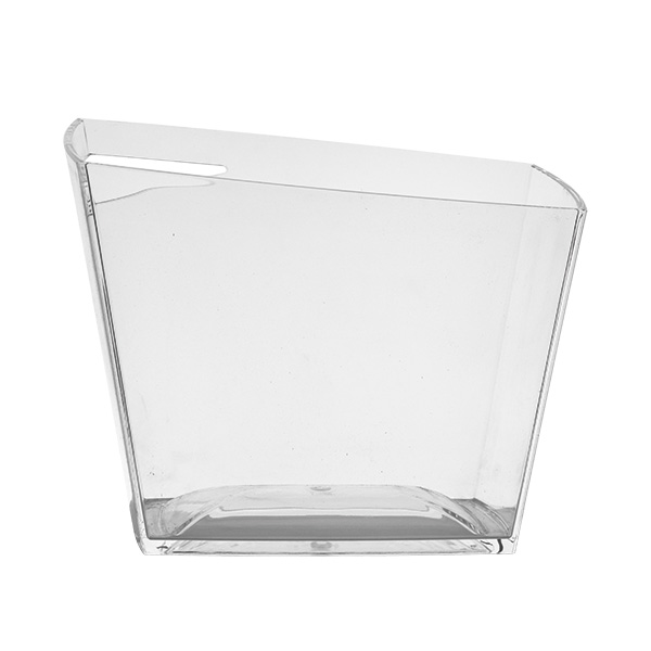 Ice Bucket square clear 16*26,5cm - H23cm - 5L