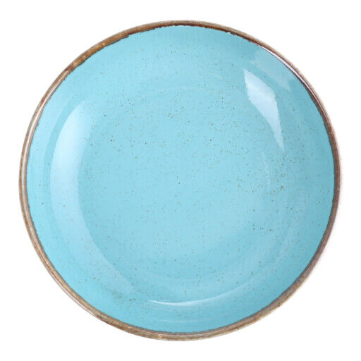 368117  Seasons Turquoise Bowl 17Cm 
