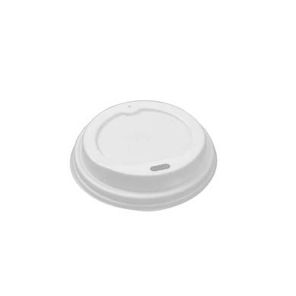 Lid (PLA) for paper cup, diameter 80mm, 50pcs
